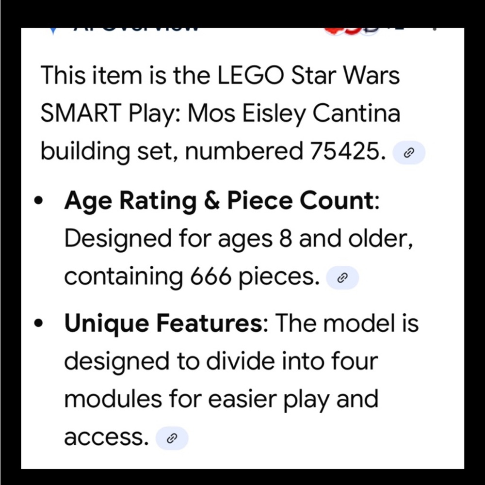 LEGO Star Wars Mos Eisley Cantina Building Kit 75425 666Pcs 8+ NIB Sealed - Picture 13 of 15